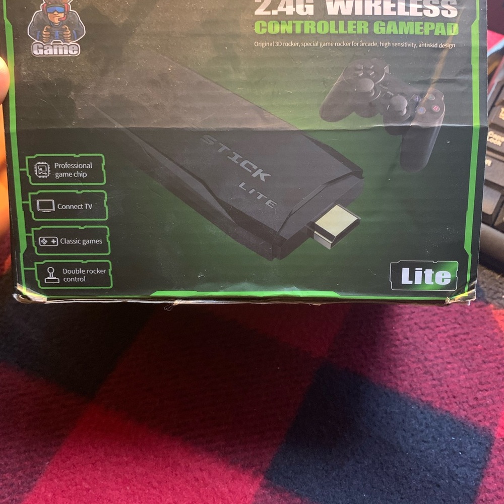 2.4G Wireless Controller Gamepad - Black OPEN BOX!